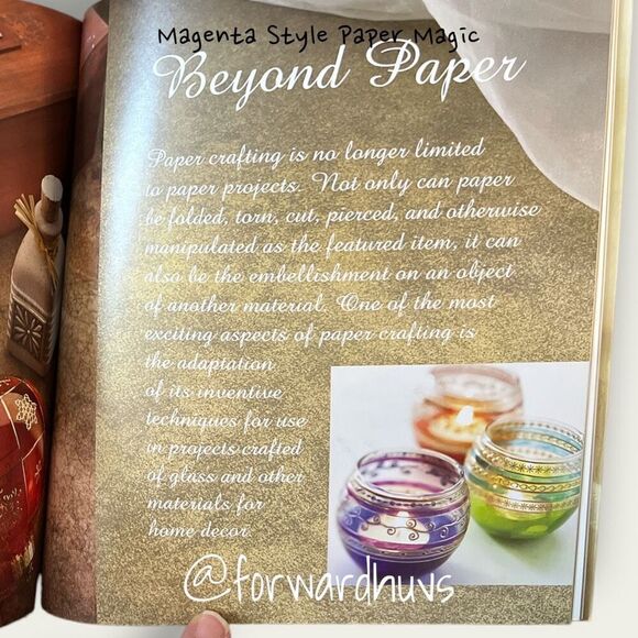 Magenta Style Paper Magic | Paper Craft Book | Paperback - Picture 5 of 8